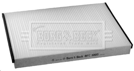 BORG & BECK Filtrs, Salona telpas gaiss BFC1005